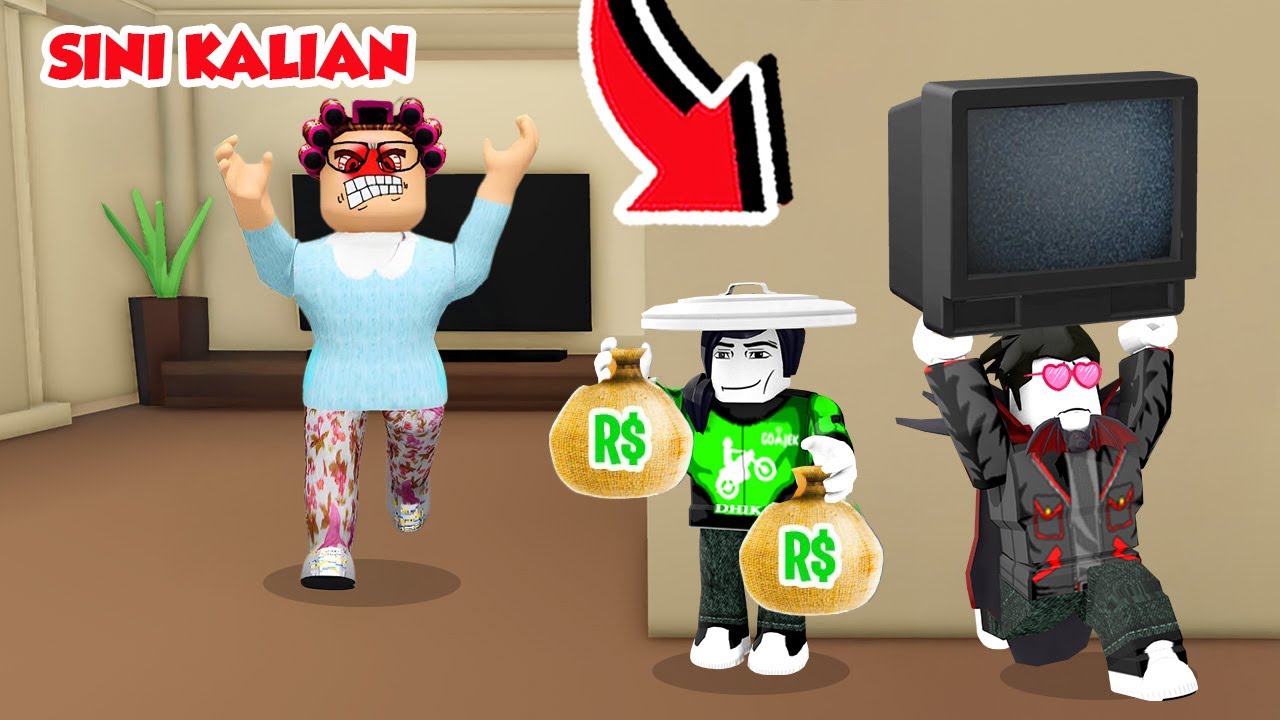 KITA MENCURI DI RUMAH NENEK GALAK DI ROBLOX!!!