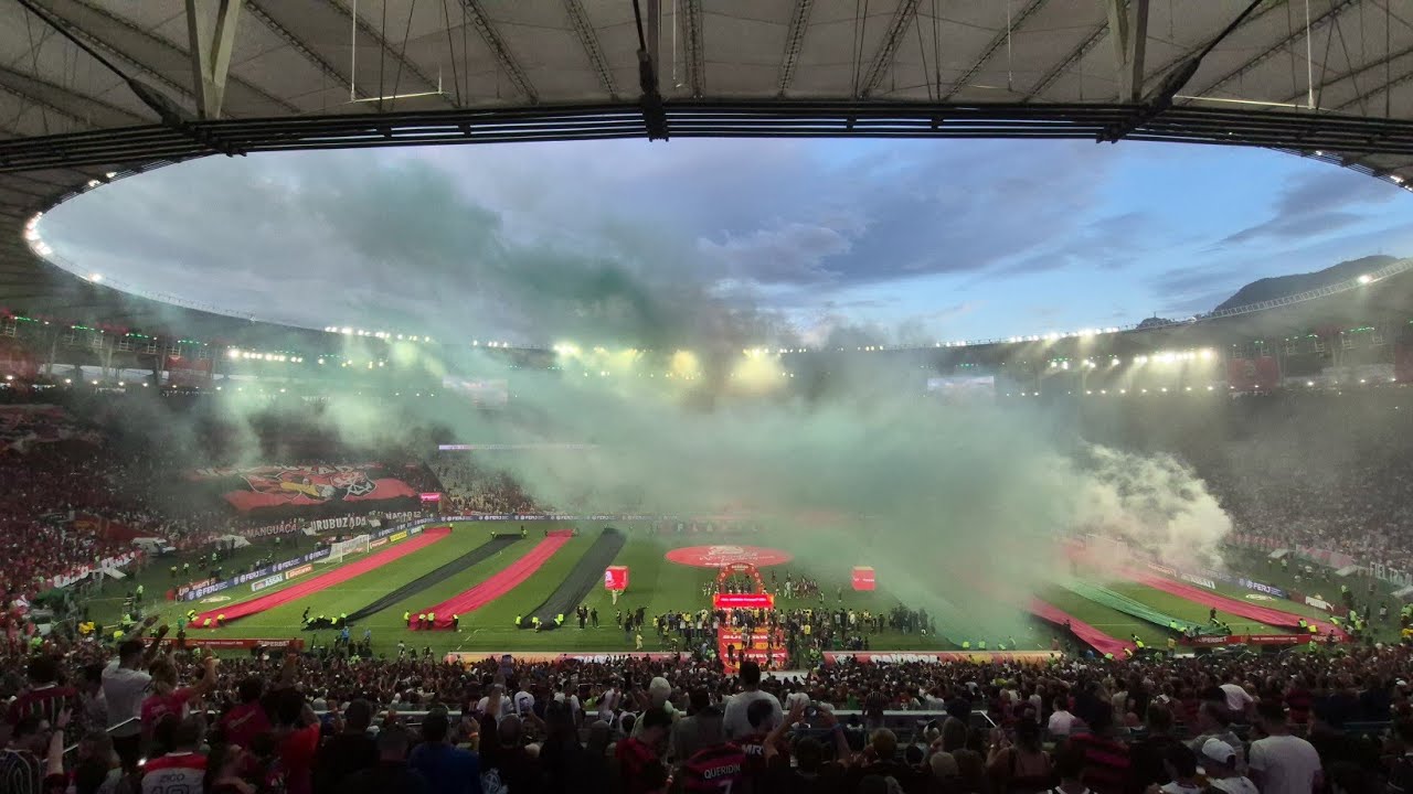 As arquibancadas do Fla Flu na final do Carioca 2026