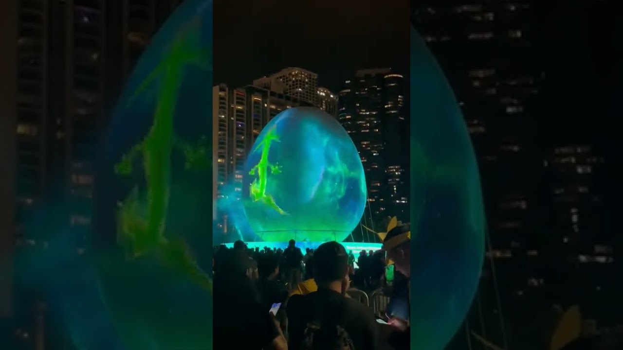 Pokemon Go Fest 2021 Chicago. Rayquaza.