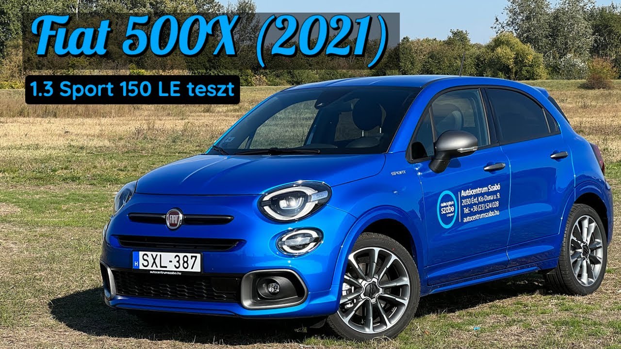 Fiat 500X 1.3 Sport 150 LE (2021) teszt | Megdobogtatja a szíveket