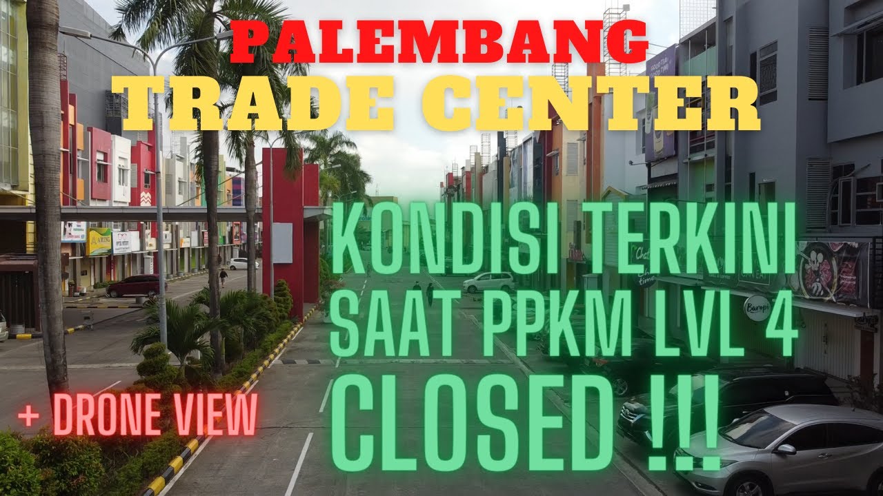 PTC - PALEMBANG TRADE CENTER + Drone View | Wisata Palembang Terbaru