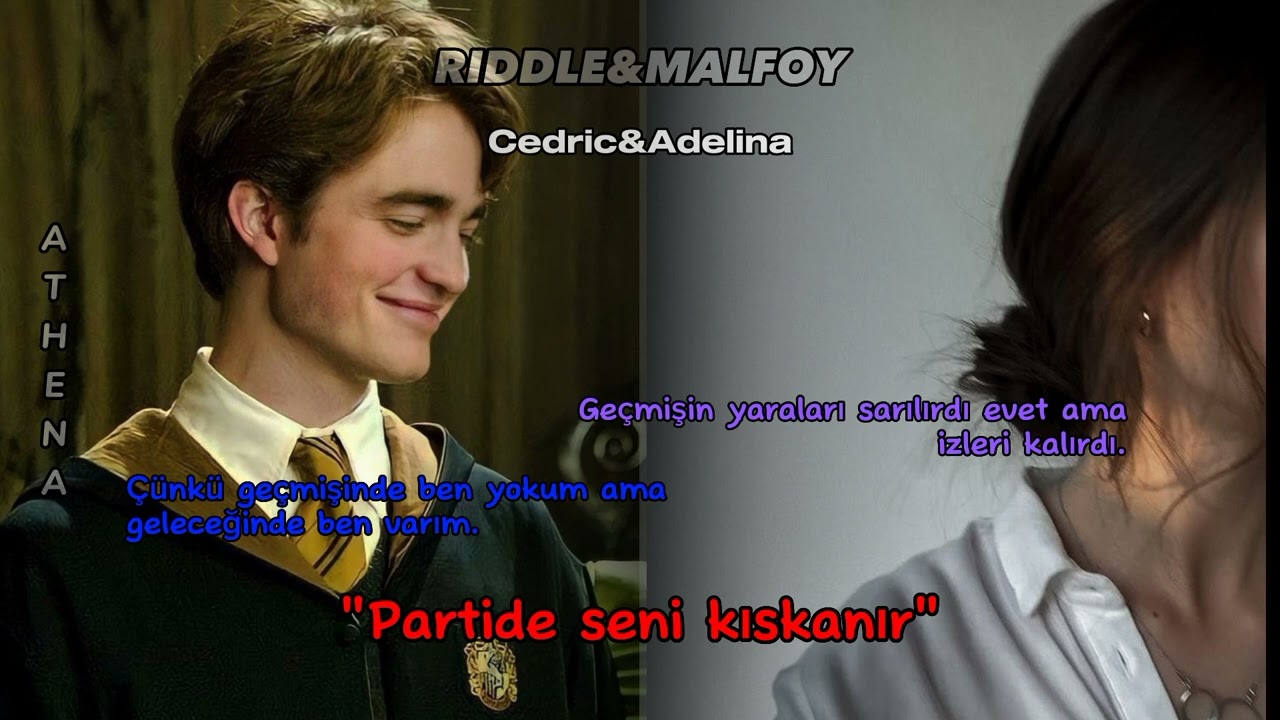 Cedric Diggory ile hayal et~Partide seni kıskanır~ Athena