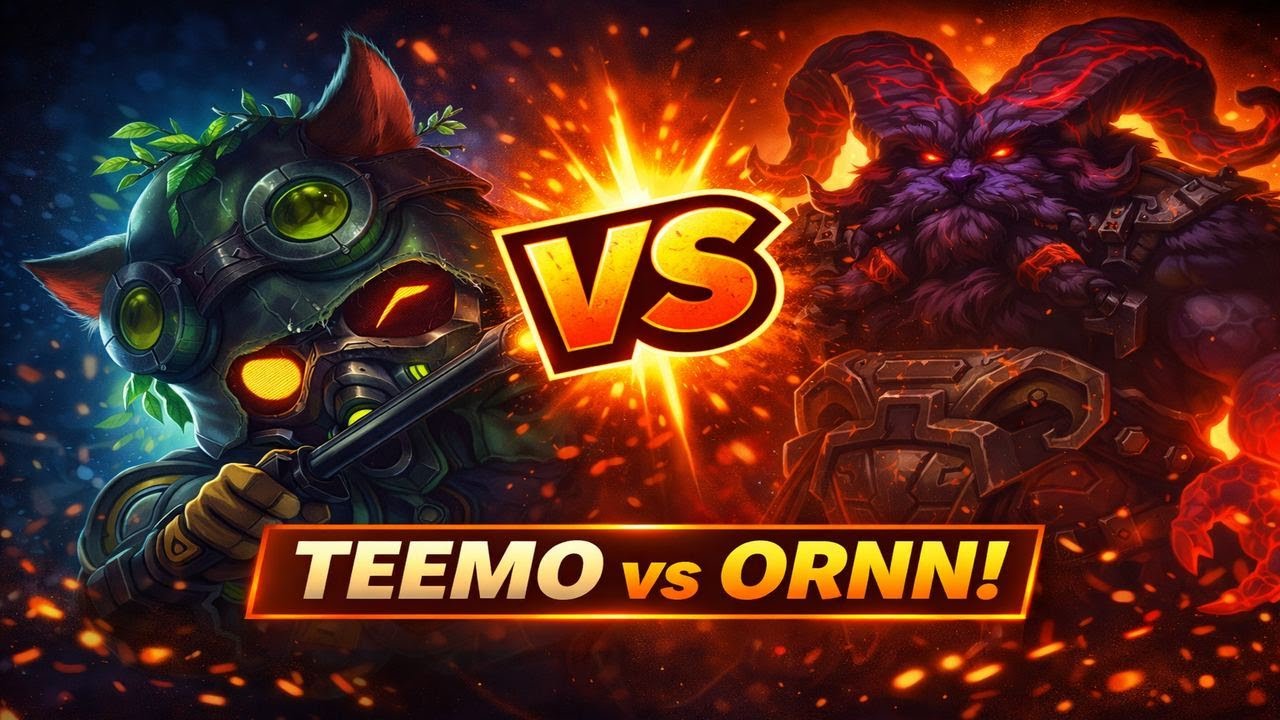Can Teemo stop a 30 might Ornn?!