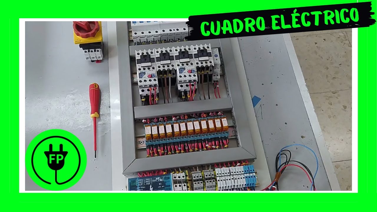 Cómo cablear cuadro eléctrico industrial ⚡️ Paso 1