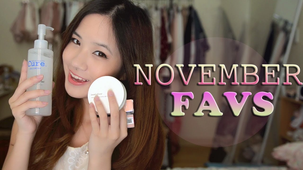November Favs ~ Korean & Japanese Makeup & Skincare! １１月のお気に入りコスメ紹介