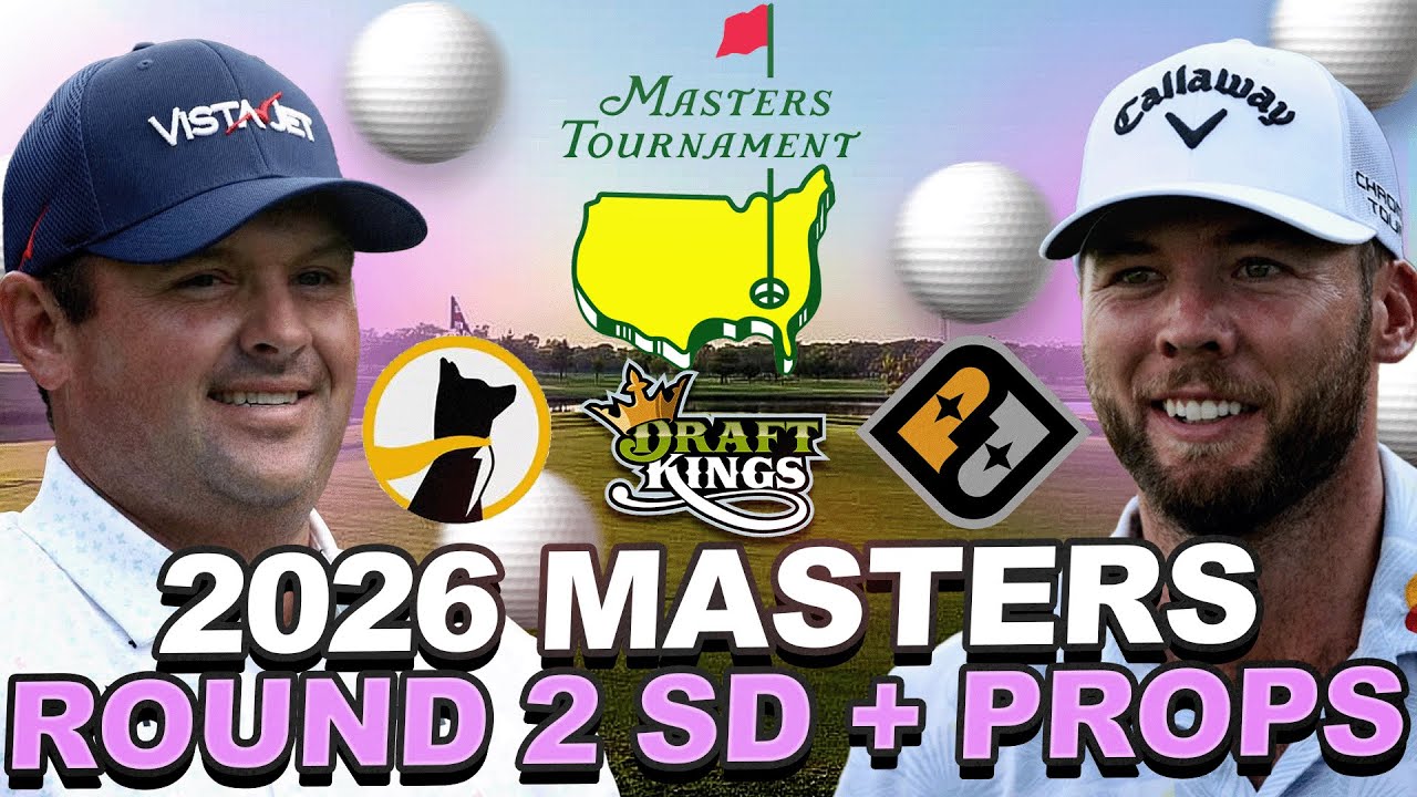 Второй раунд Masters 2026 + трансляция ставок на исходы: стратегия DFS, средние показатели, ставк...