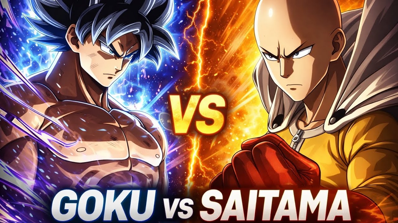 Saitama vs Goku : The Ultimate Battle 🔥