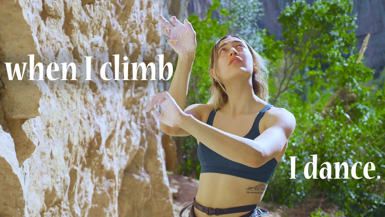 the art of climbing 🧗🏽‍♀️ dancing up a newly established route in Chulilla ⛰️