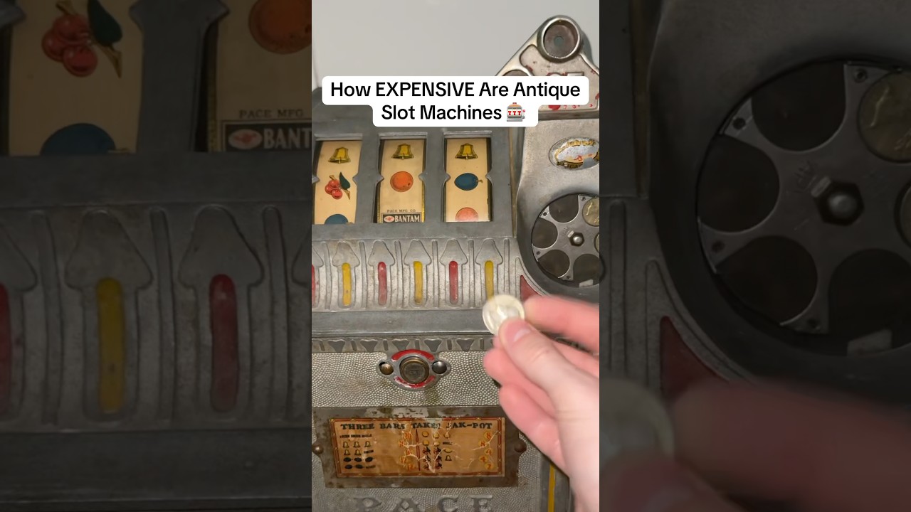 How EXPENSIVE Are Antique Slot Machines?! 🎰