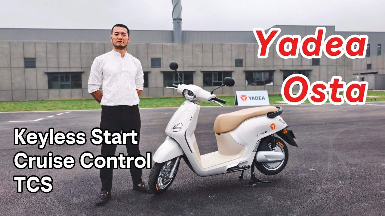 Yadea Osta - Xe m&aacute;y điện th&ocirc;ng minh như &ocirc; t&ocirc;