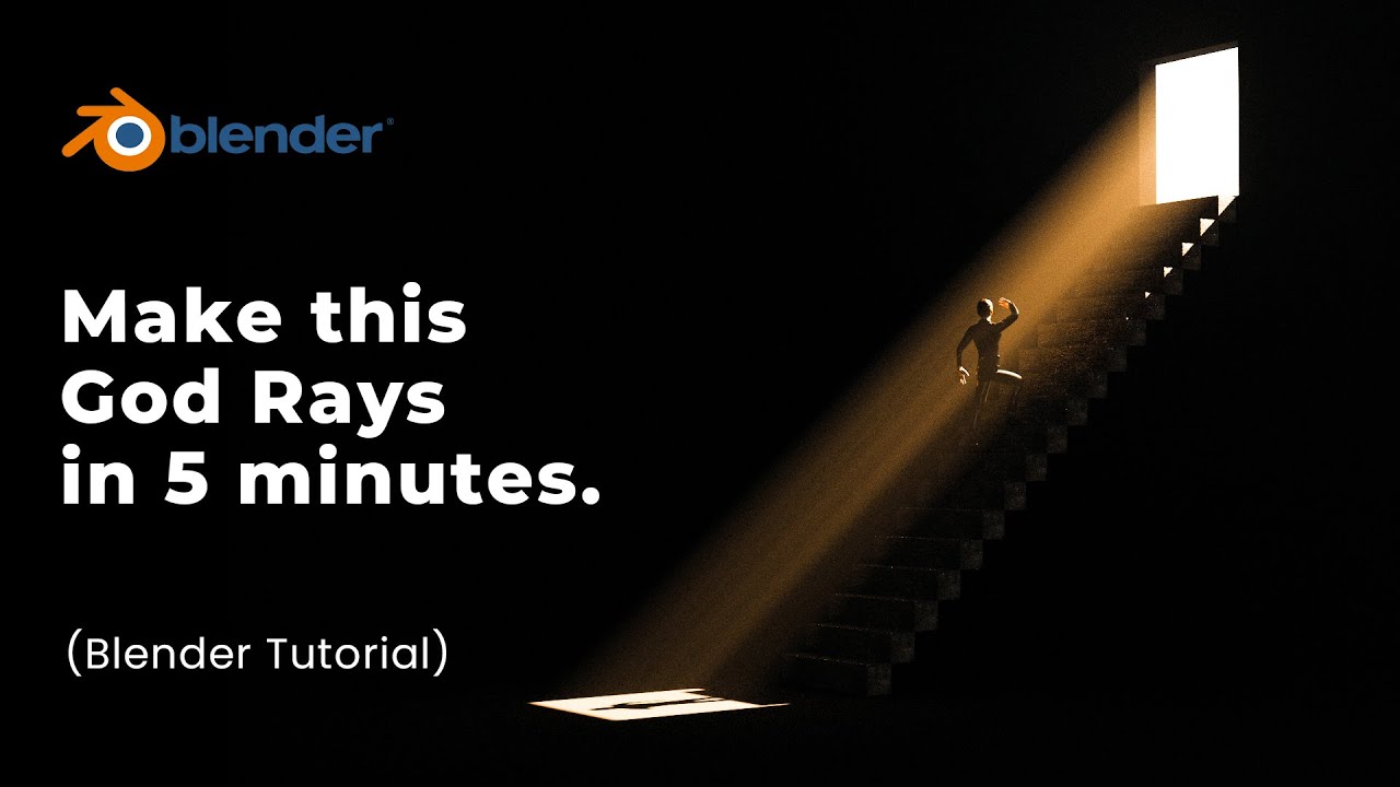 God-rays in Blender | Blender 2.9 tutorial