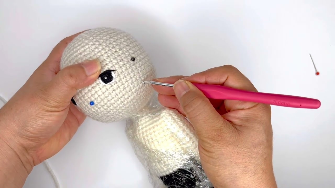 Como hago las orejas para un amigurumi sin costuras paso a paso