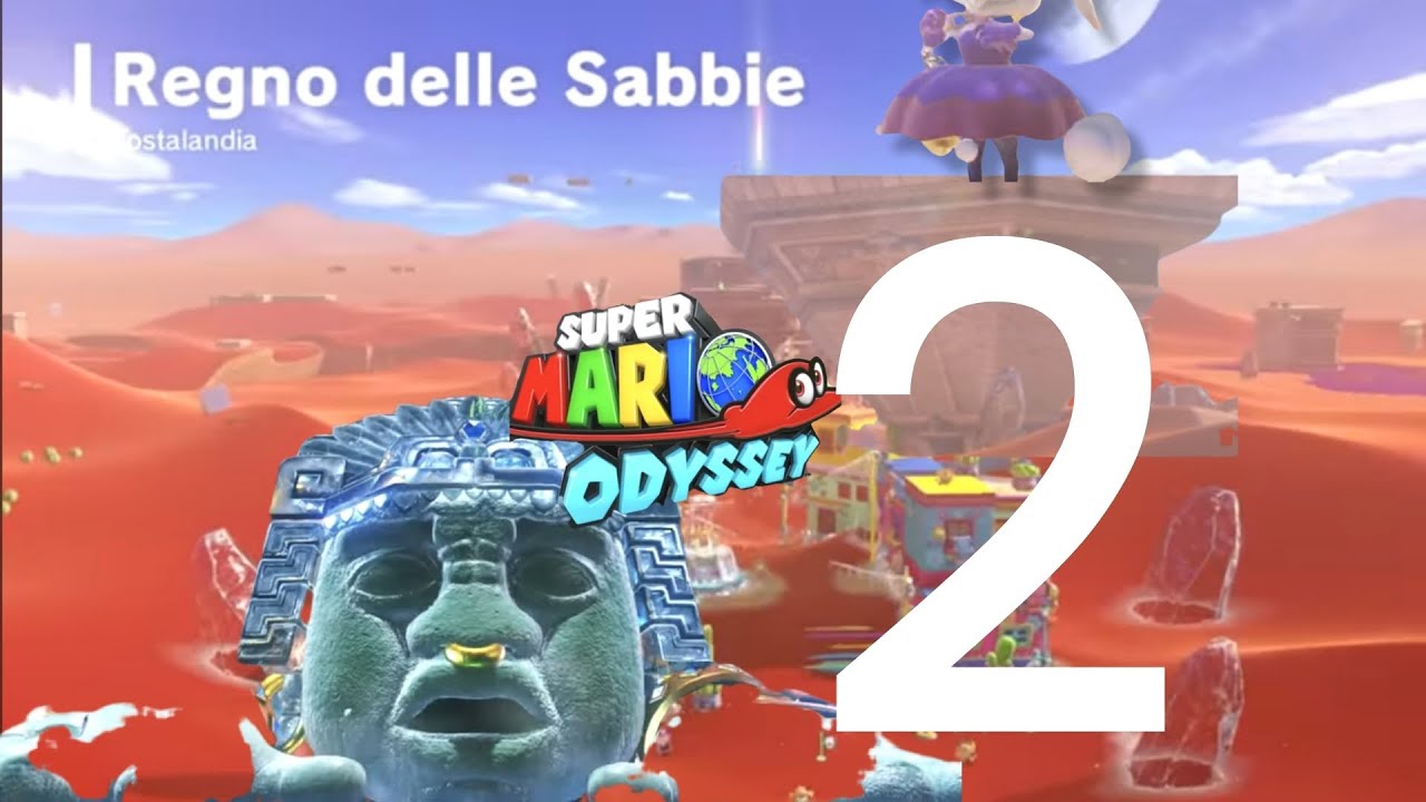 Super Mario odyssey episode 2. Mini boss, Boss, Regno Dell acqua 