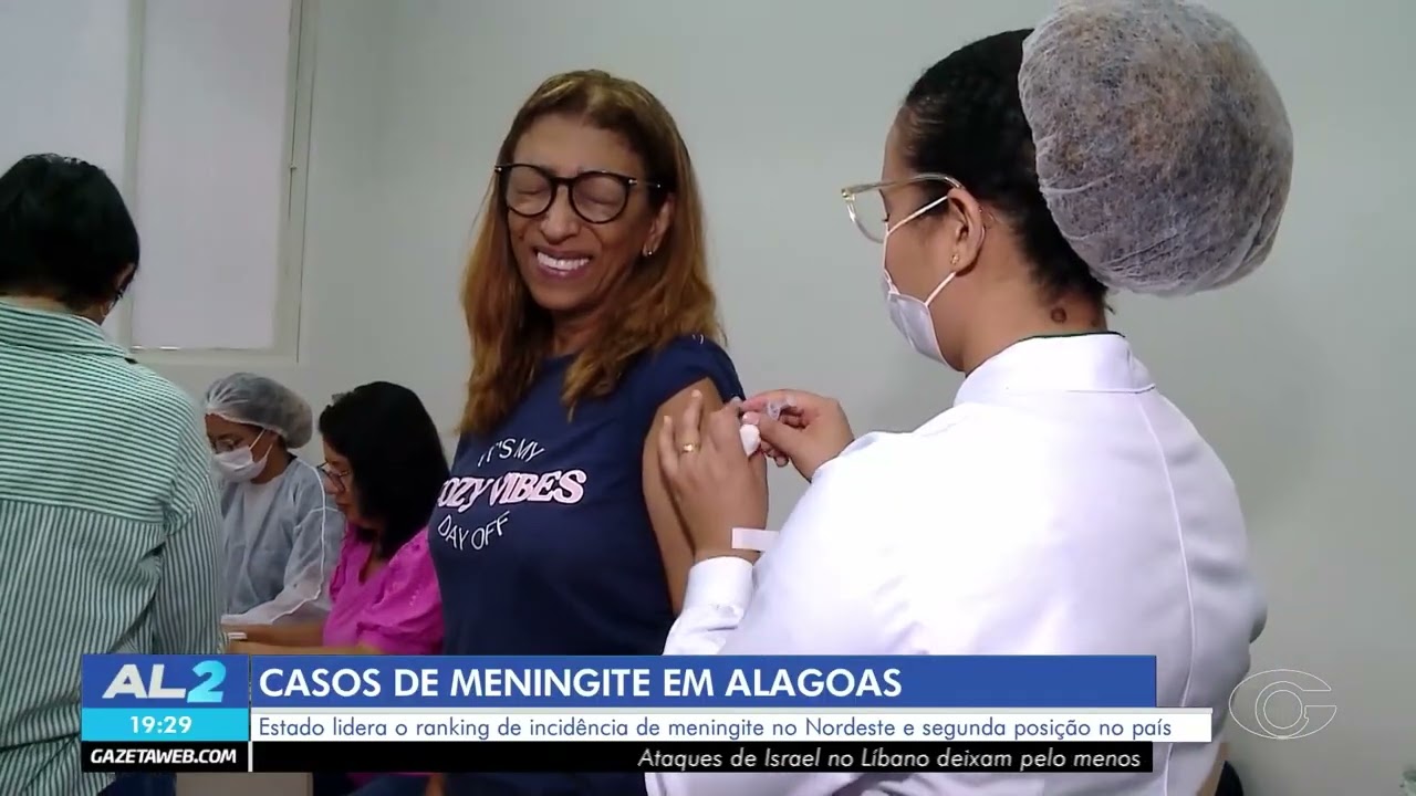 Alagoas registra maior incidência de meningite do Nordeste - 21/02/2026