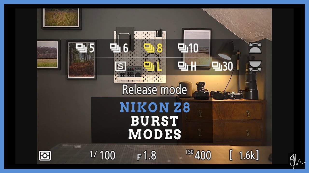NIKON Z8 Burst Modes: 120 pictures per second!