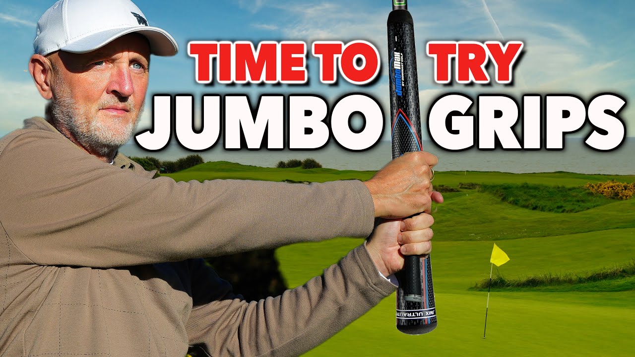 I tried JUMBO grips on my irons and this happened.....