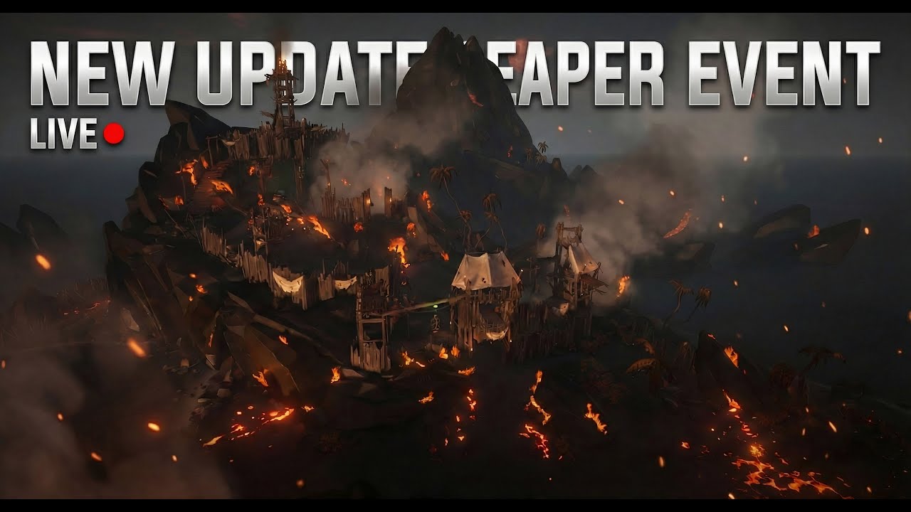 Sea of Thieves NEW UPDATE 🔥 | Reaper Event LIVE – Something BIG Is Coming Today 🔴