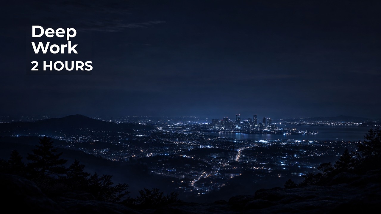 Deep Work Soundscape – 2 Hours –Neutral Atmosphere for Flow State