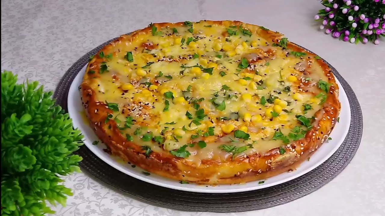 مستحيل تجربيها وماتعاوديهاش❗ احسن واسهل وجبة عشاء جربيها وردي ليا لخبار Chicken and cheese pie