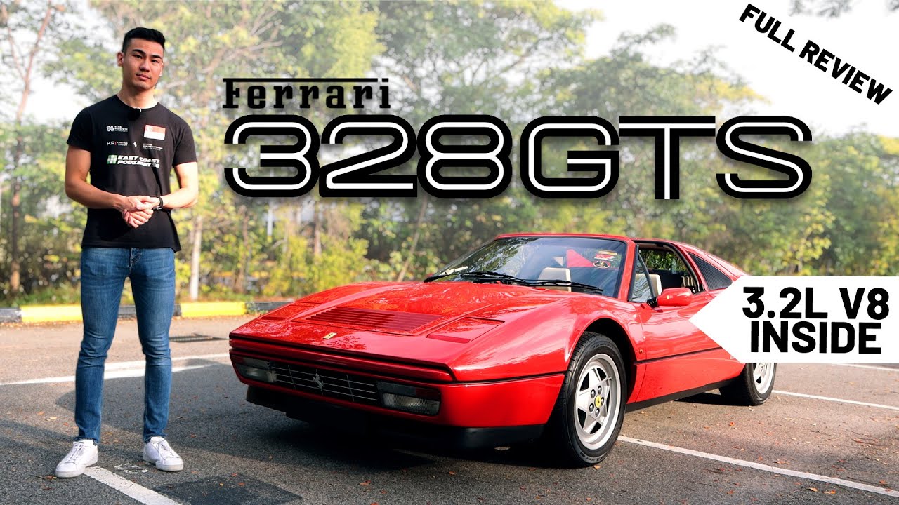Остаётся ли Ferrari 328 GTS таким же быстрым сегодня? Профессиональный гонщик ездит на нём в Синг...