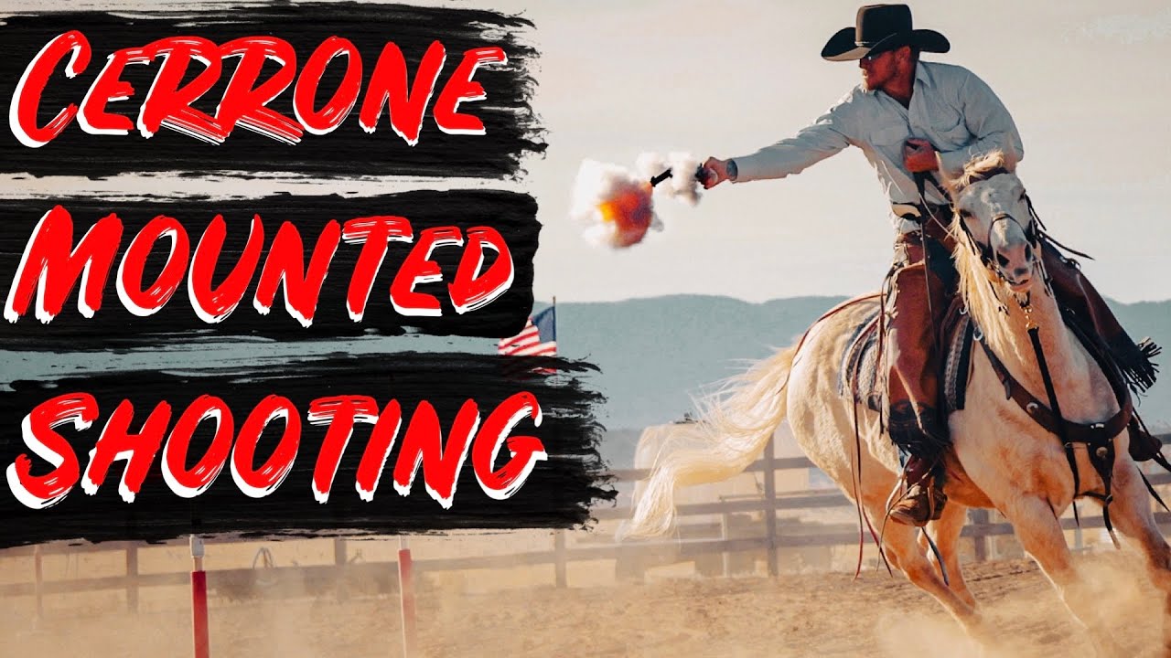 Cowboy Cerrone Mounted Shooting in Tombstone Arizona