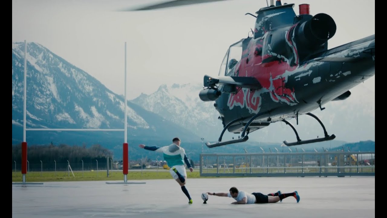 Not your average rugby training session