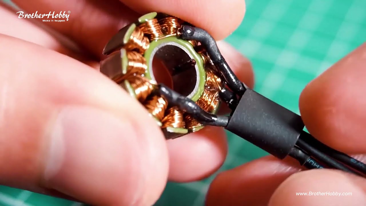 Brushless motor winding repair, it was perfect!