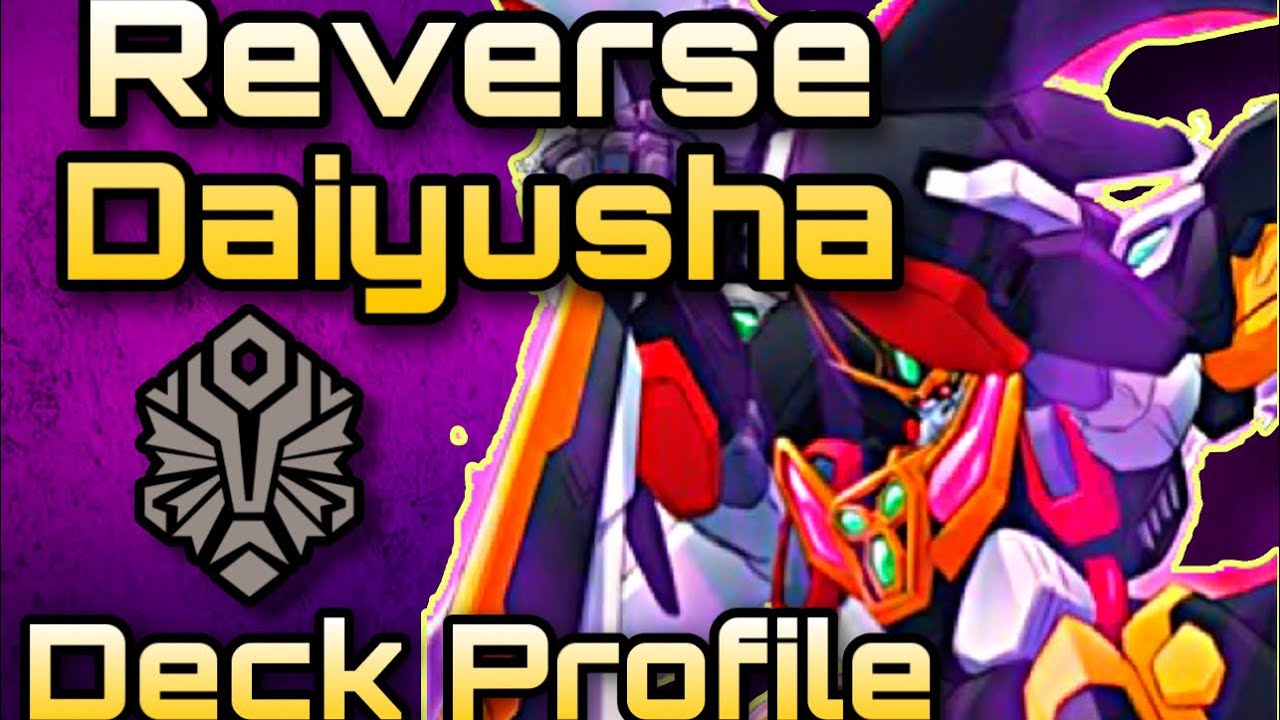 Dimensional Robo Daiyusha Reverse Deck Profile // Dimension Police // Vanguard V-Premium