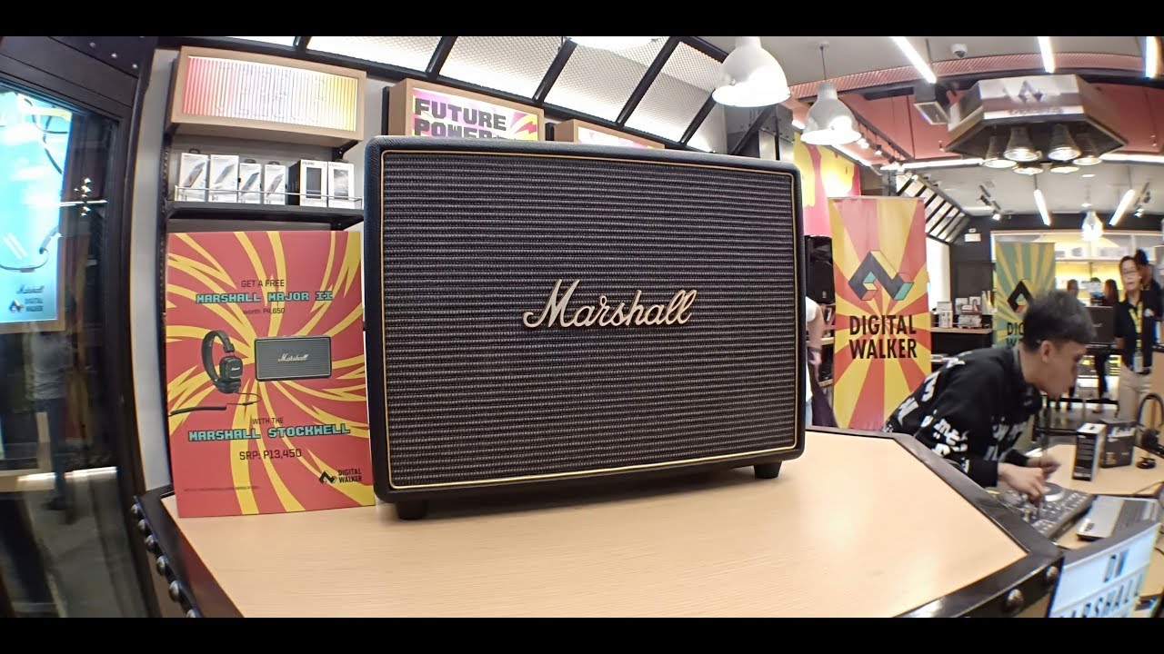 Digital Walker launches New Marshall Headphones & Speakers
