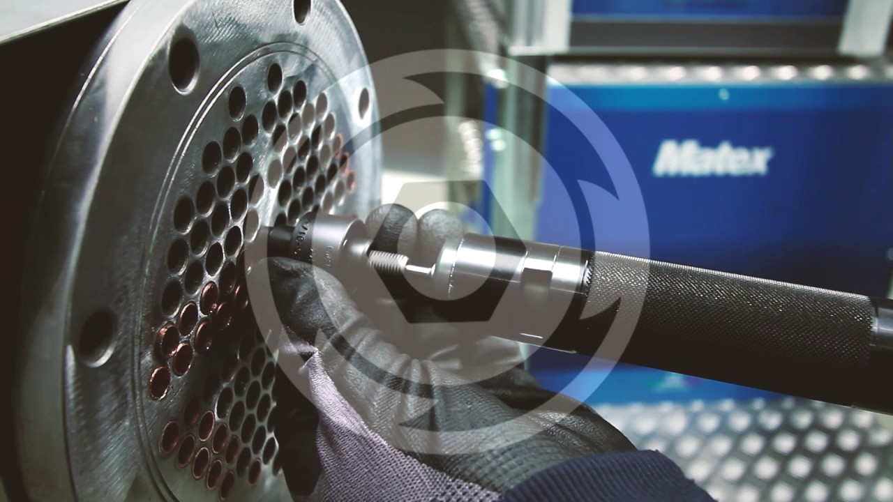 Flex Matex - Tube rolling system with flexible shaft