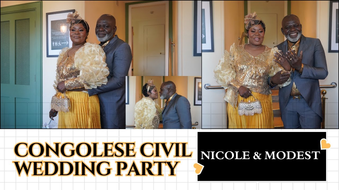 CONGOLESE CIVIL WEDDING PARTY ( NICOLE & MODEST )