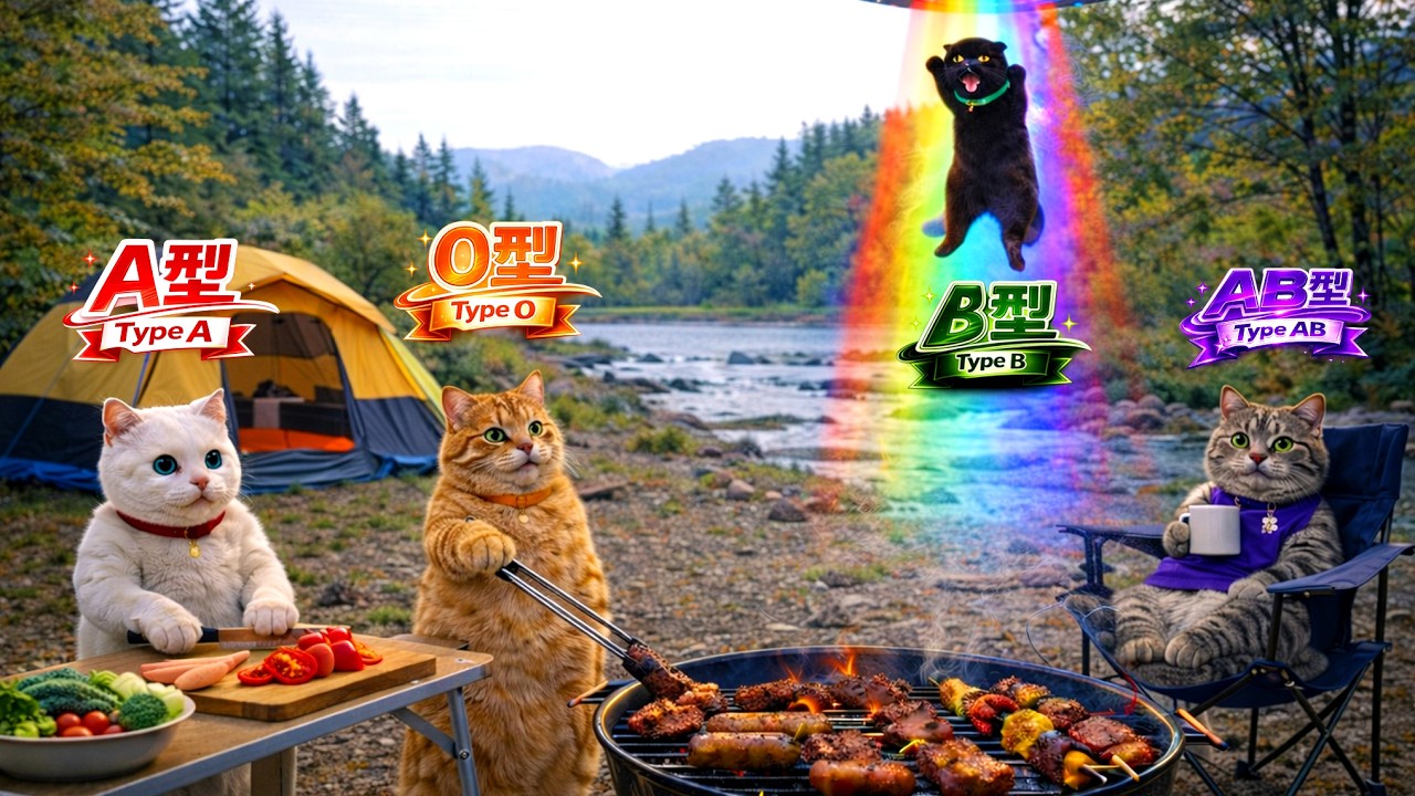 【血液型あるある】バーベキューで性格バレる？🍖🔥