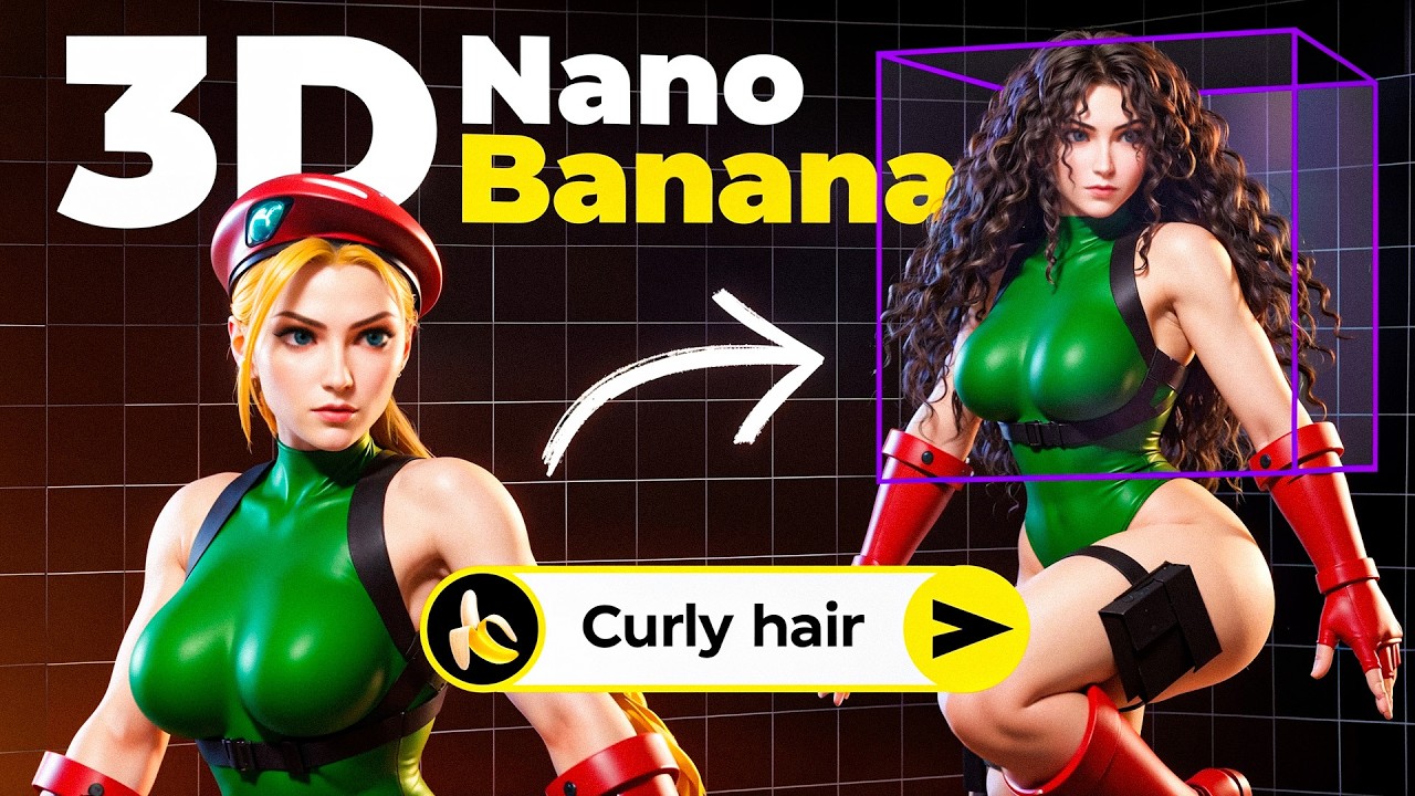 3D Nano-Banana is Live — Edit 3D with Text Prompt