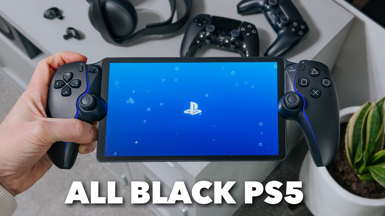 Unboxing the Midnight Black PS5 Accessories!