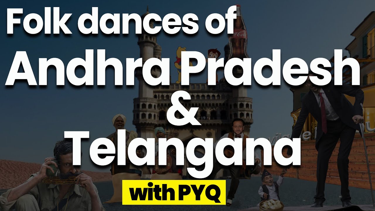 Folk Dances Of India (Mnemonics Series) I Andhra Pradesh & Telangana I SSC Static GK I Simplicrack