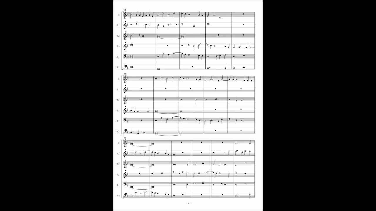 GB-Lcm MS 1070 (Anne Boleyn Music book) 21b (2a Pars)Virtus sancti ppiritua opus(Josquin des Prez)