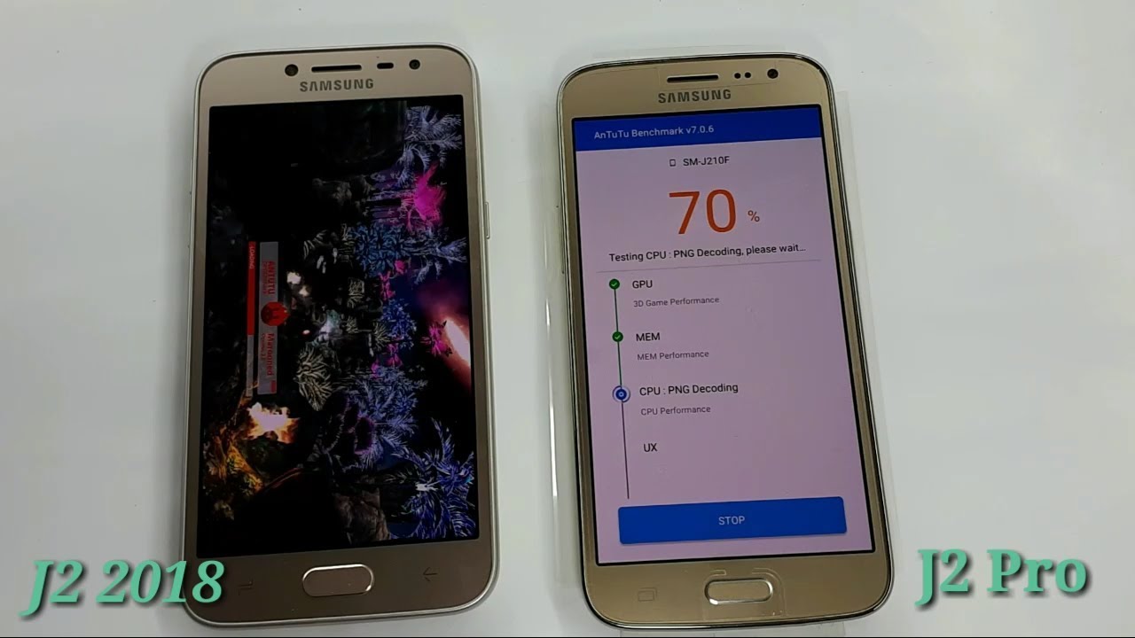 Samsung Galaxy J2 2018 VS J2 Pro AnTuTu Benchmark  Test