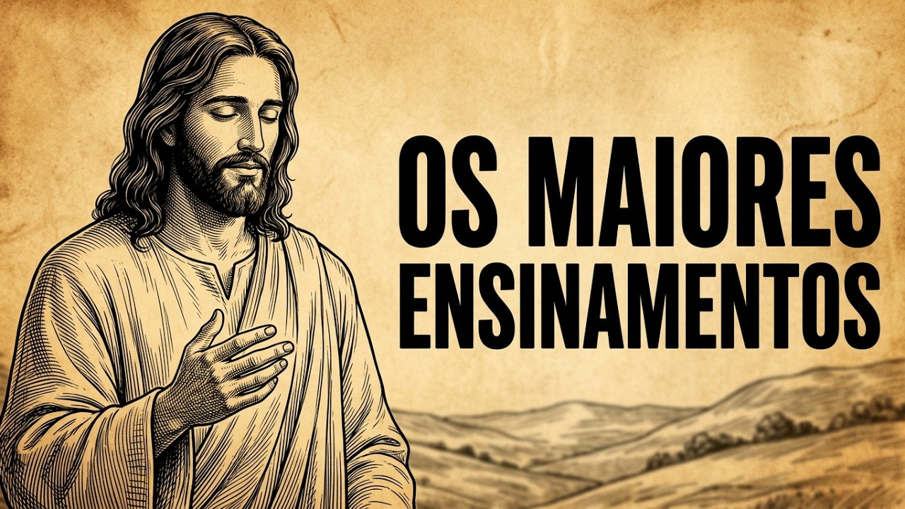 Os MAIORES  Ensinamentos de JESUS | Histórias da Bíblia para Dormir