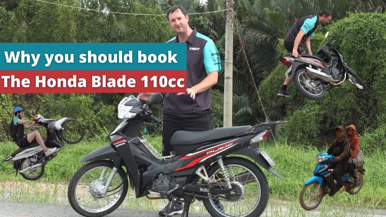 Why you should book the Honda Blade 110cc in Vietnam
