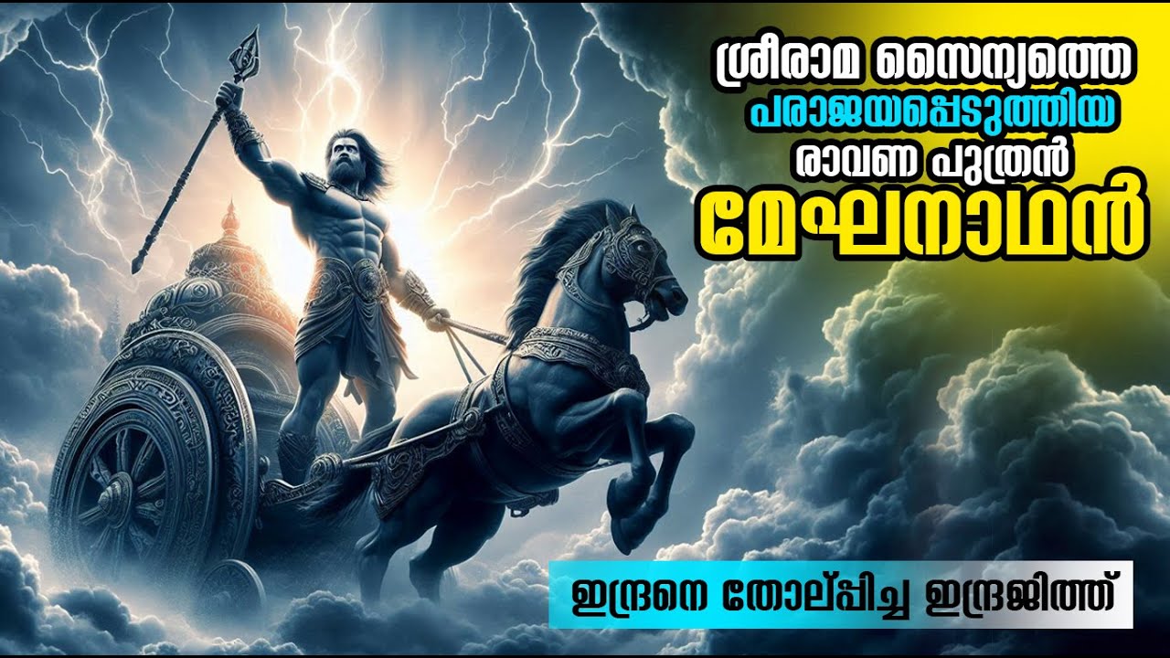 ശ്രീരാമ സൈന്യത്തെ തോല്‍പ്പിച്ച രാവണ പുത്രന്‍ ഇന്ദ്രജിത്ത്| Meghanada| Indrajita son of Ravana| Rama