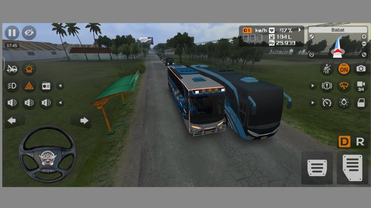 Return to Yogyakarta Bus simulator Indonesia#gaming 