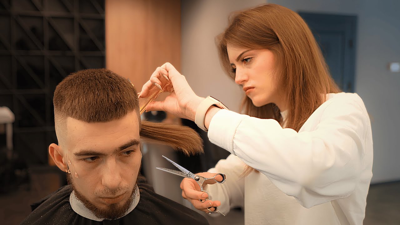 💈Gentle Hands, Sharp Scissors - All She Needs to Make Men Happy