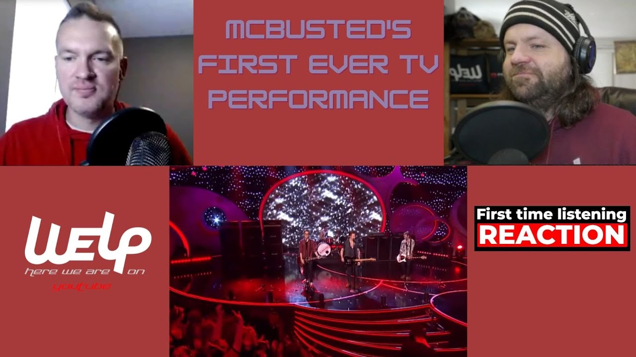McBusted - First Live Performance (Medley) REACTION