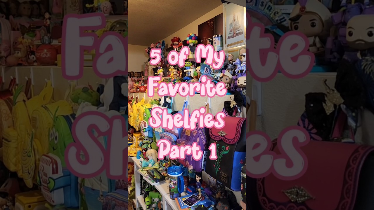 5 of my favorite #shelfie #shelflife #collector #collection #collectibles #disney #harrypotter