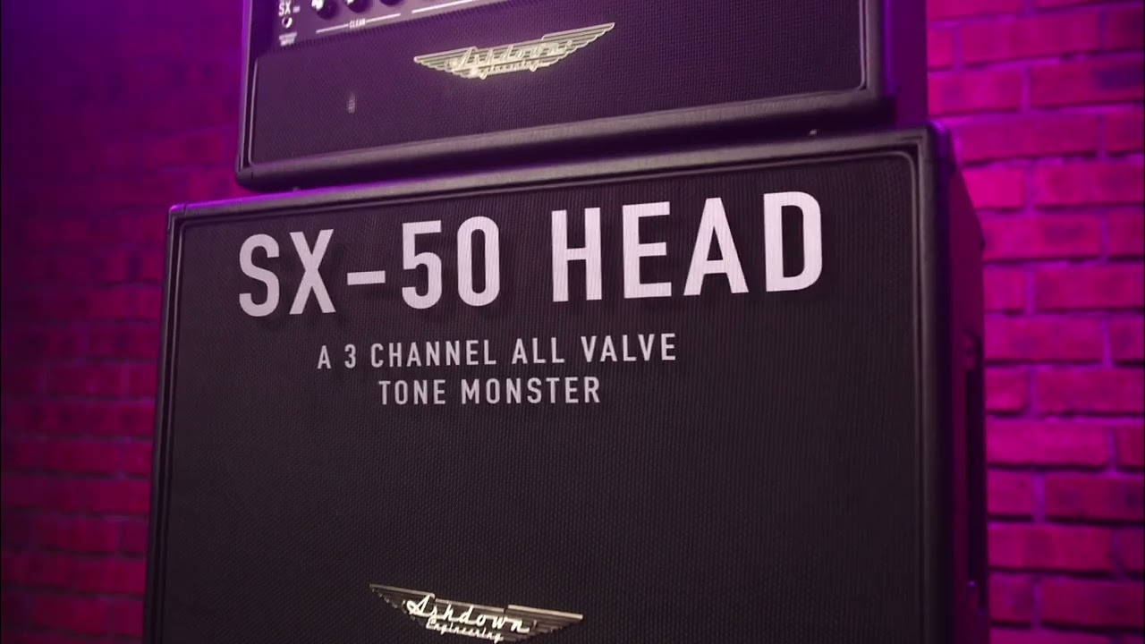 Introducing the SX Range of Valve Amplifiers by @AshdownBassAmps!