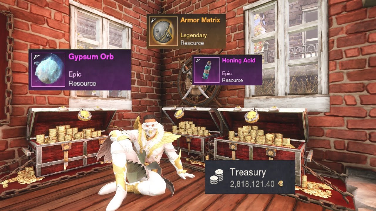 How to make INFINITE GOLD on New World using Gypsum Orbs! 💰💲