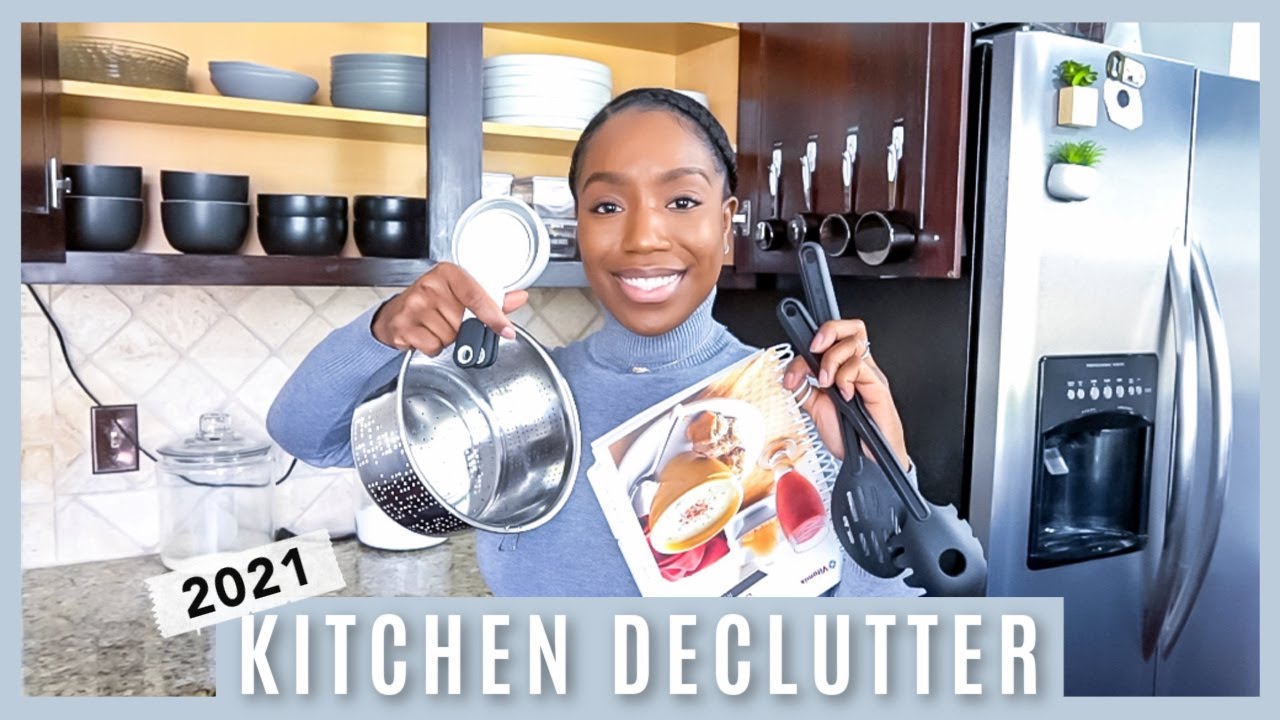 9 things to Declutter from your kitchen RIGHT NOW + Declutter with me 2021 | Judi the Organizer