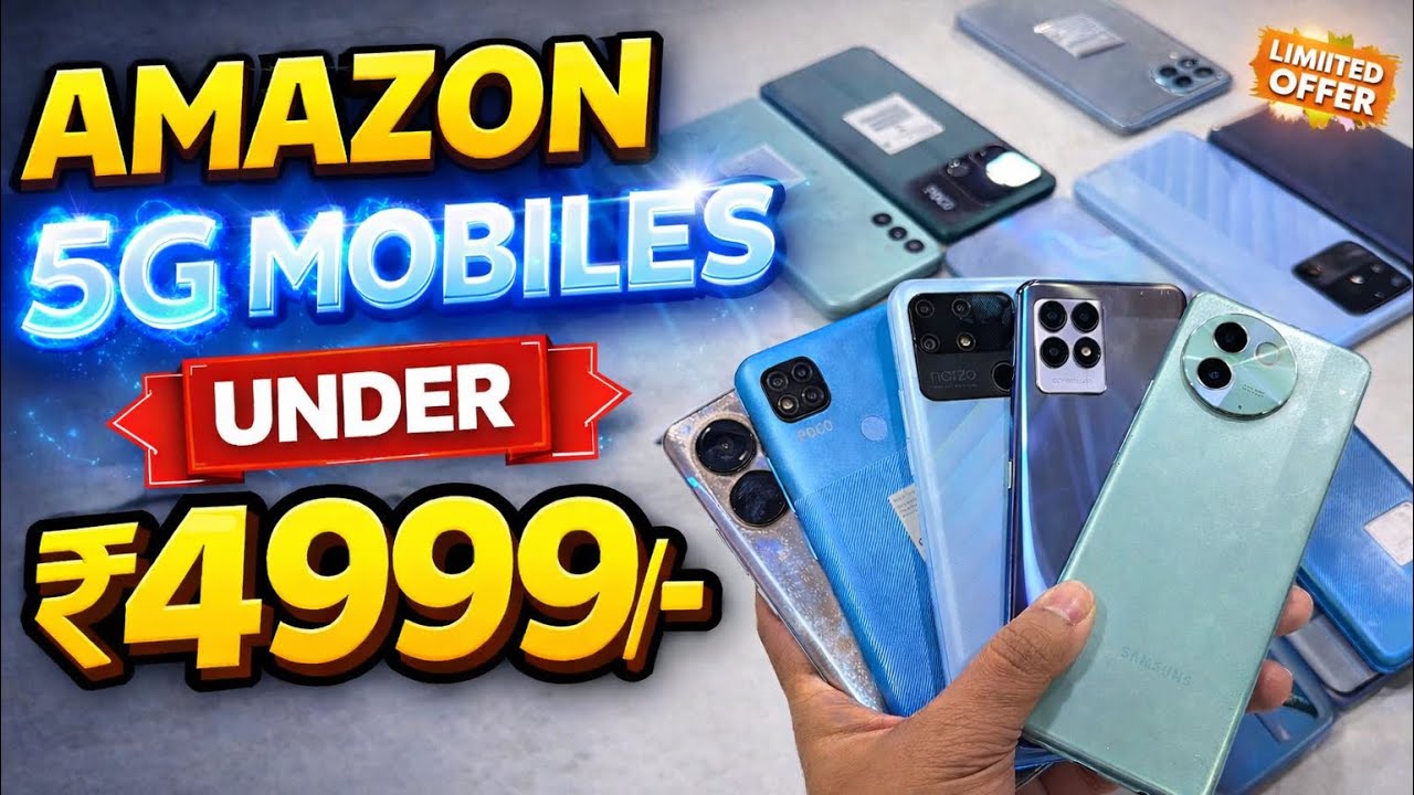 Amazon P2P 5G Mobiles Under ₹4999 | Packet to Packet Wholesale Deal 🔥