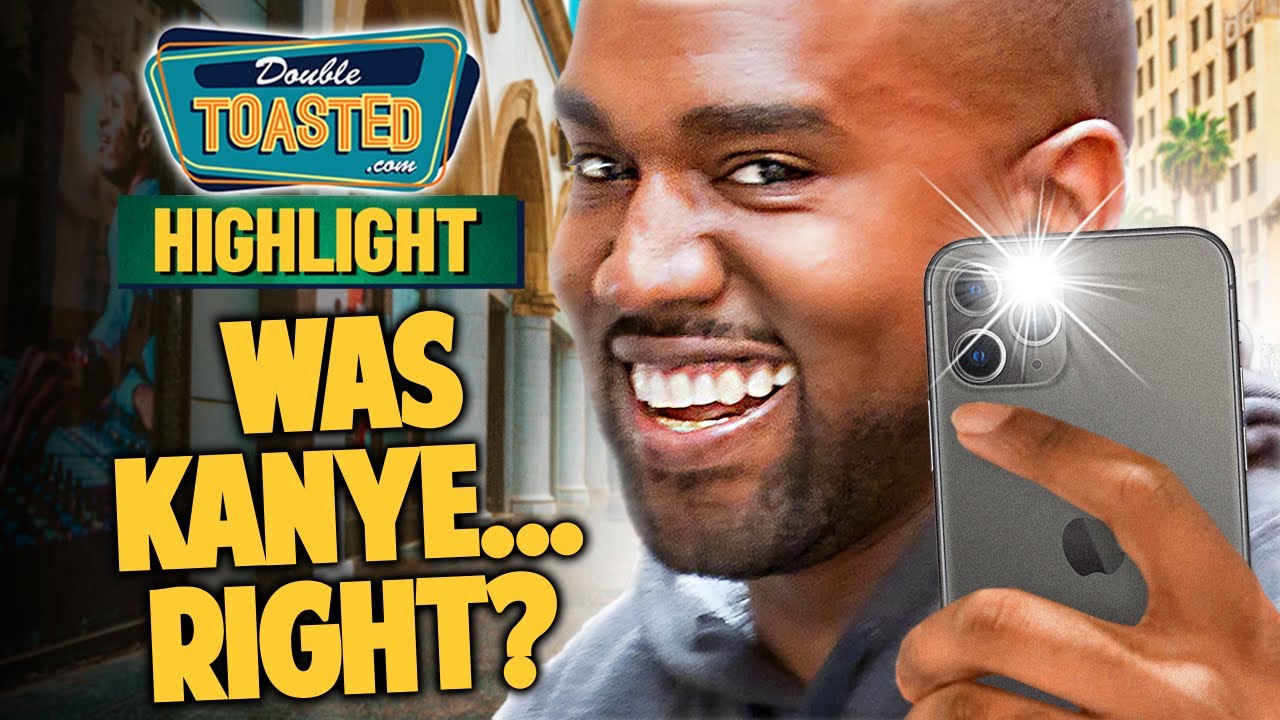 KANYE WEST RANTS AT TMZ REPORTER | Double Toasted
