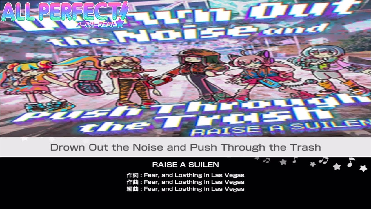 Drown Out the Noise and Push Through the Trash【EXPERT28 ALLPERFECT】【バンドリ/ガルパ】